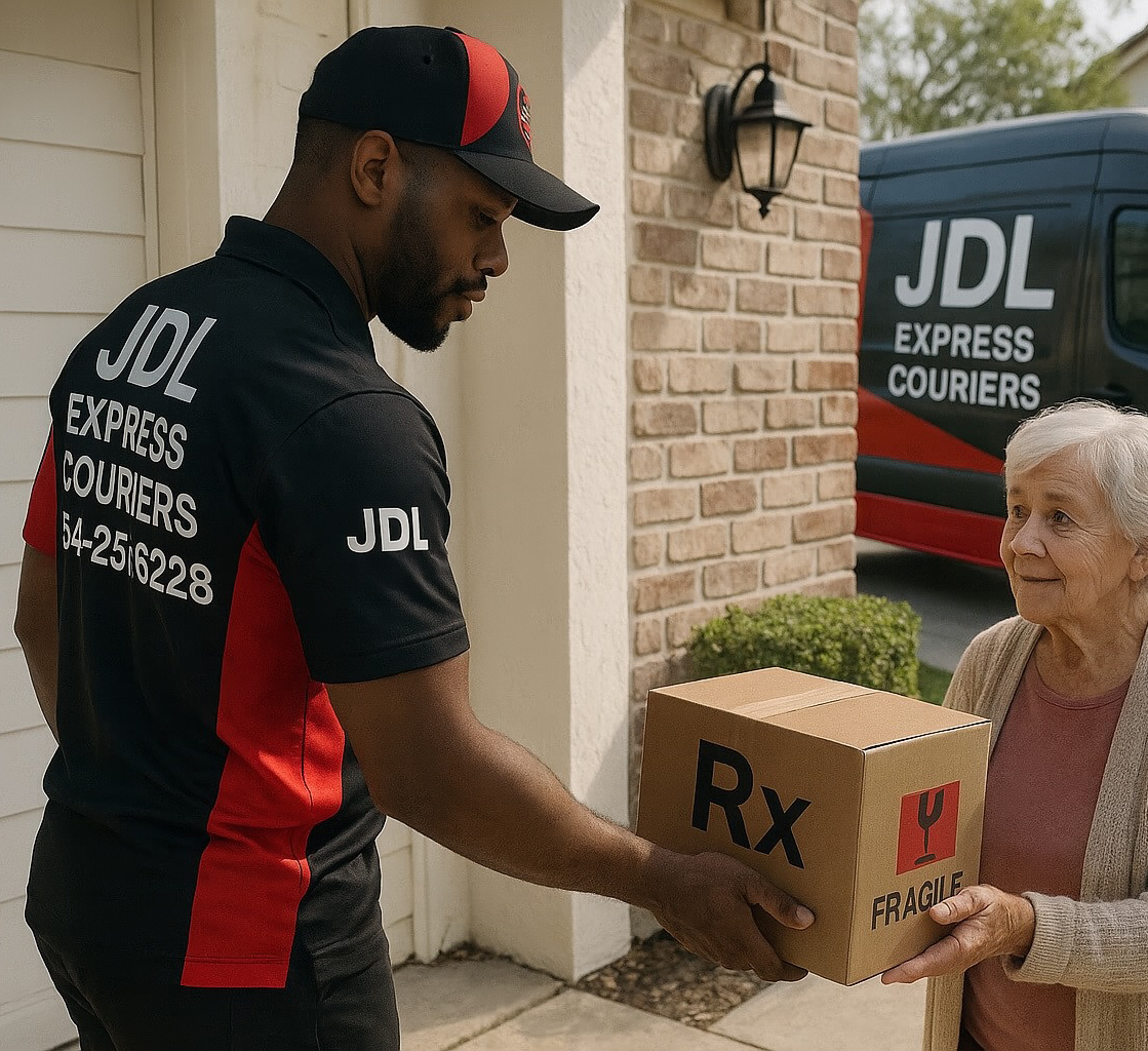 Professional medical courier